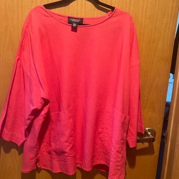 1X New Jones & Co.  Linen top with pockets - Picture 1 of 4